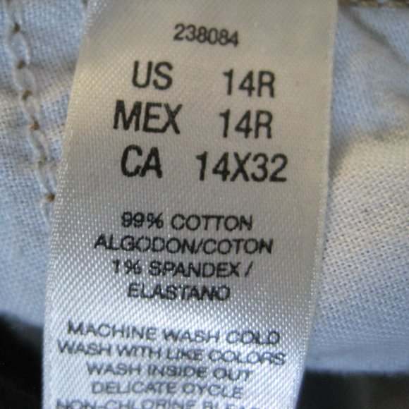 DKNY Women’s Straight Leg Dark Denim Jeans - Size 14X32 - Picture 9 of 10